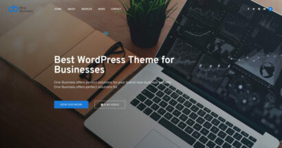 11 Best Professional Business WordPress Themes 3 onebiz2