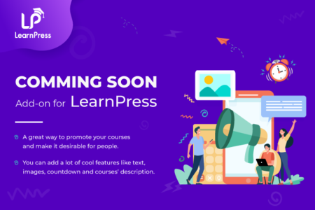 Coming Soon Add-on for LearnPress