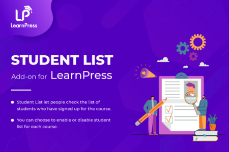 Student List Add-on for LearnPress