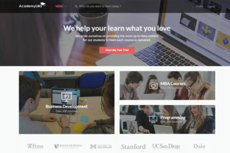 home page academy