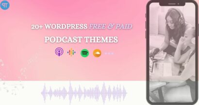 20+ Best Free & Paid Podcast WordPress Theme Collection 23 wordpress podcast theme