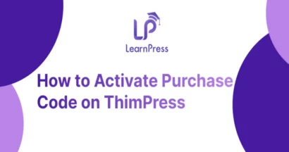 How to Activate Purchase Code on ThimPress 15 Activate Purchase Code On ThimPress