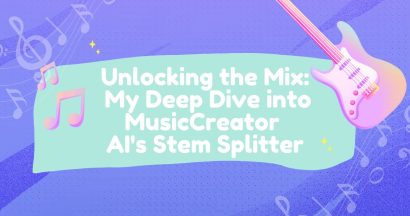 Unlocking the Mix My Deep Dive into MusicCreator AIs Stem Splitter